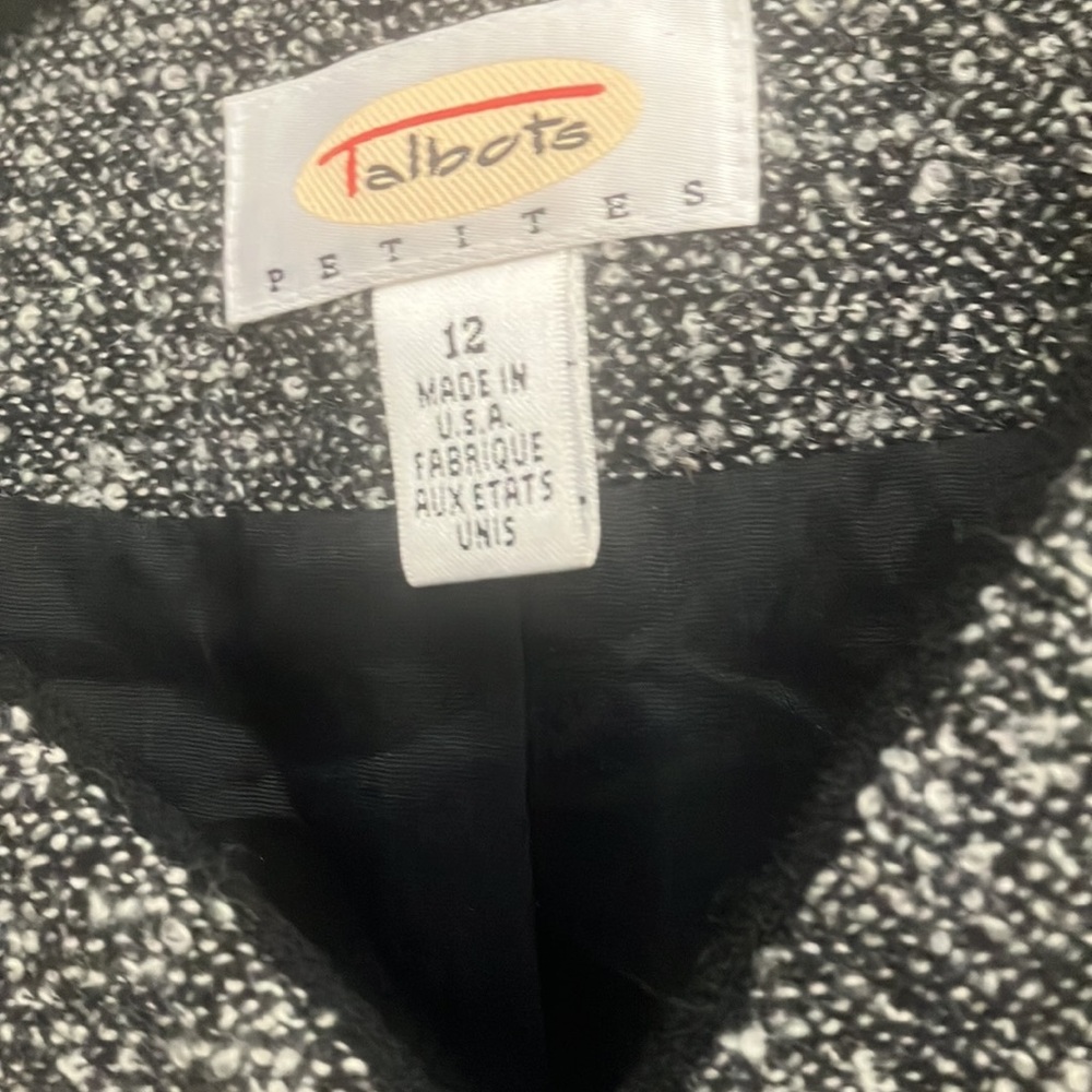 FINAL MARKDOWN LADIES Talbots jacket 12p - Picture 5 of 7